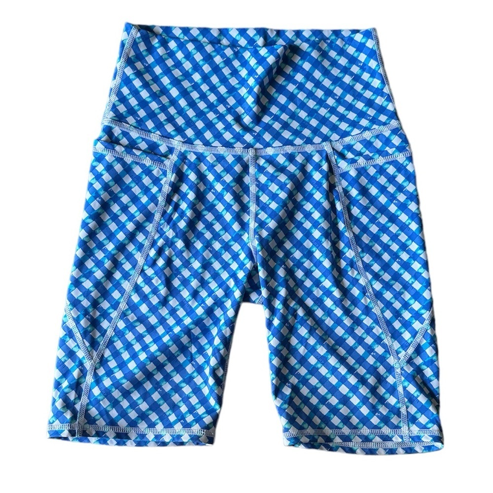 Lilly Pulitzer Blue and White Athletic Shorts